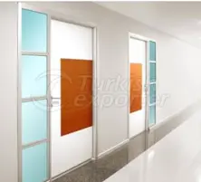 Laminate Doors With Aluminum Frames