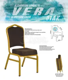 Alüminyum Banket Sandalyeler VERA01 AK
