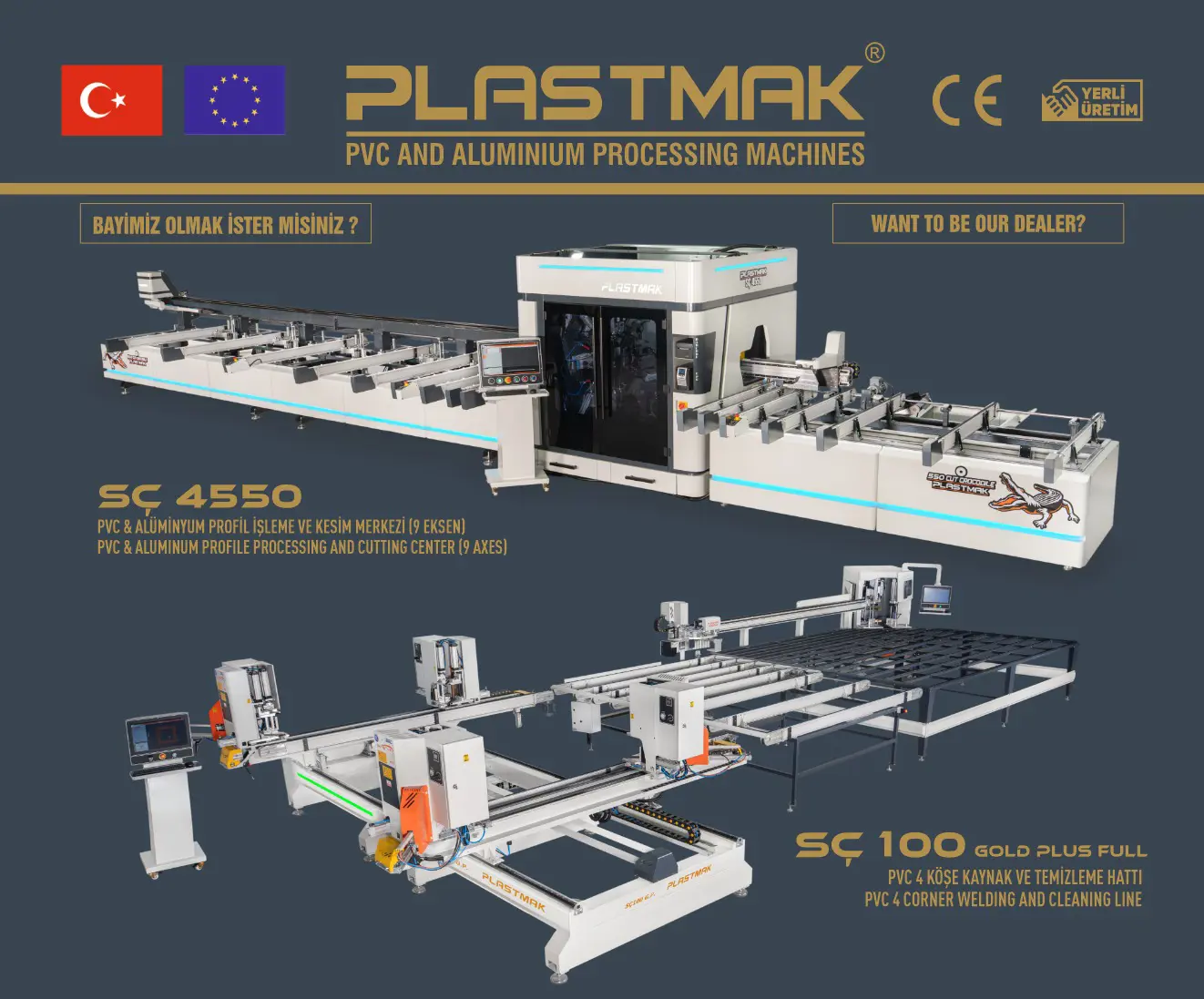 Plastmak Pvc ve Aluminyum Isleme Makinalari A. S.