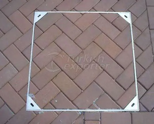 Hidden stainless steel under cover