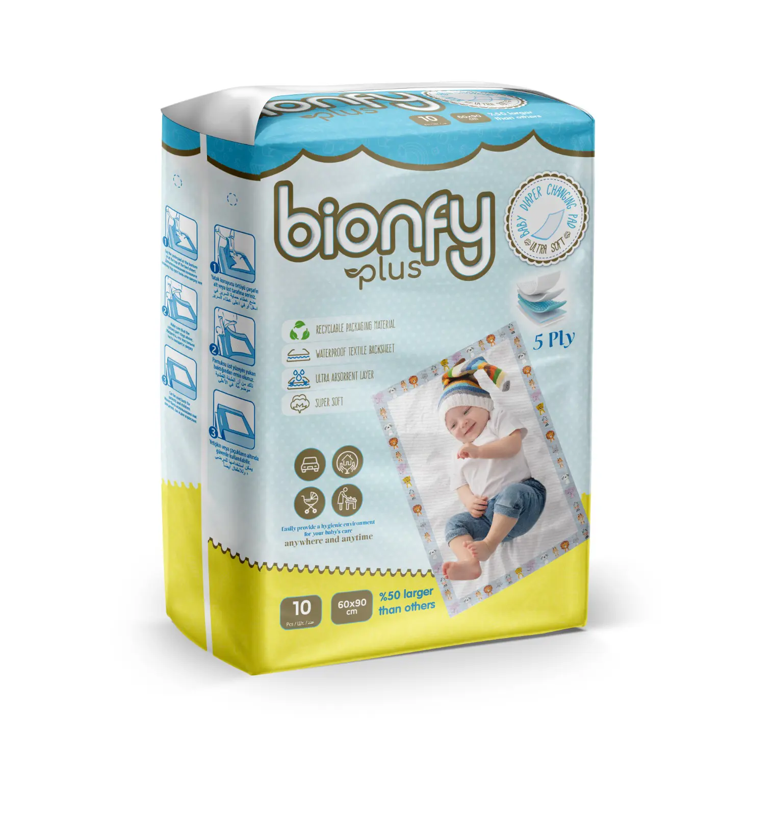 BABY DIAPER CHANGING PAD