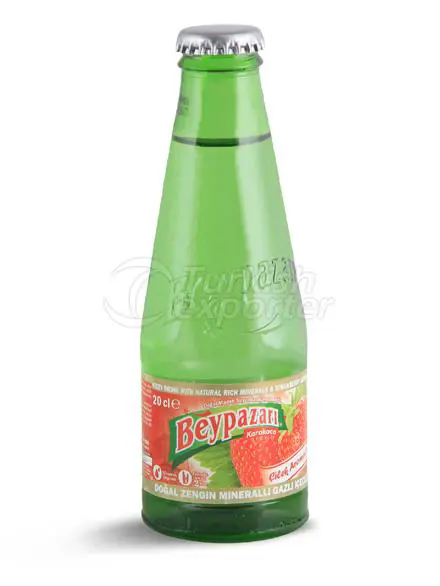 Doğal Çilek Aromalı Maden Suyu