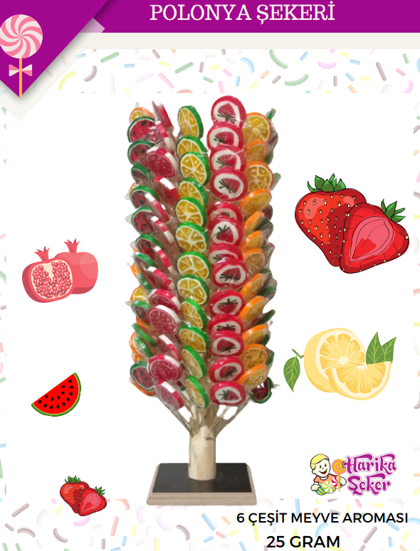 Poland Lollipop-Hari̇ka ŞEkerleme Gida Ltd. ŞTi̇.