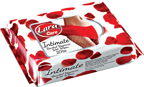 Lara Lingettes Humides Intimes 20 Pcs