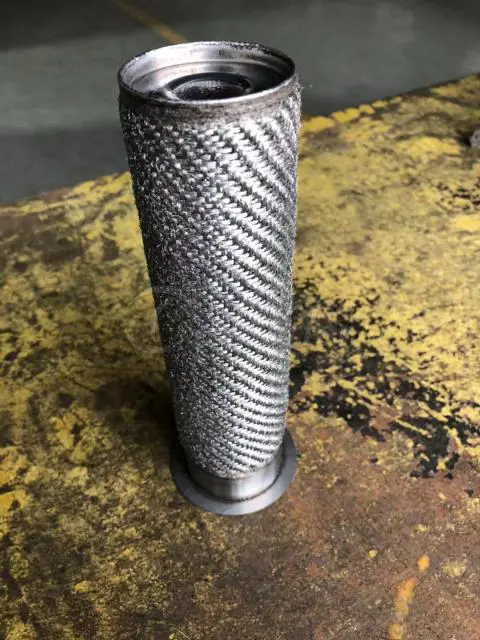 metal fiber burner 32*200mm