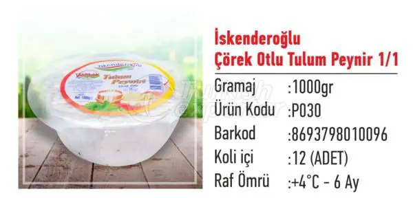 Çörek Otlu Tulum Peynir
