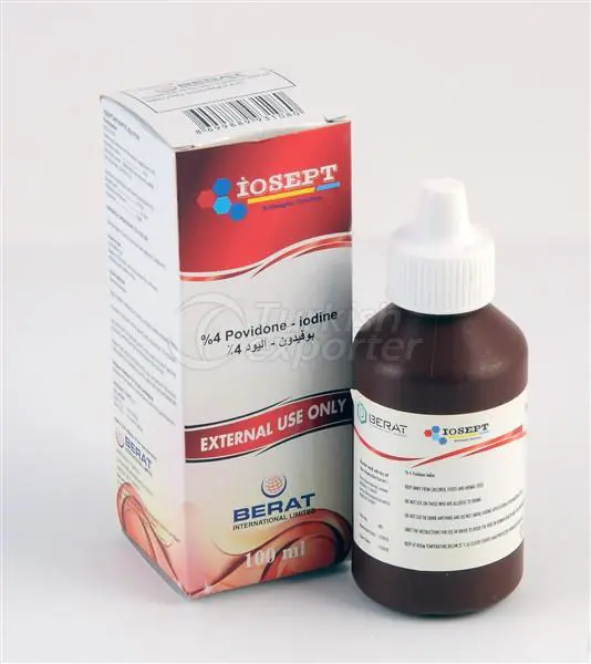 Iosept Povidone Iodine % 4  100 ml