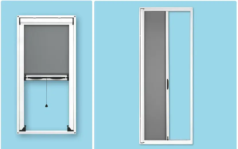 Plisse Fly Screen System