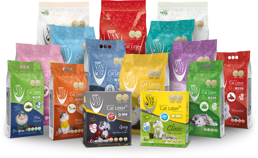 VanCat® White Bentonite Cat Litters
