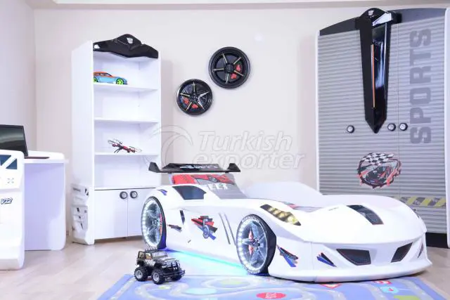 SPEEDY BOY CAR BED