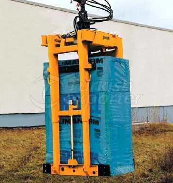 Crane and Forklift Attachments-Pipe Rotating Clamp