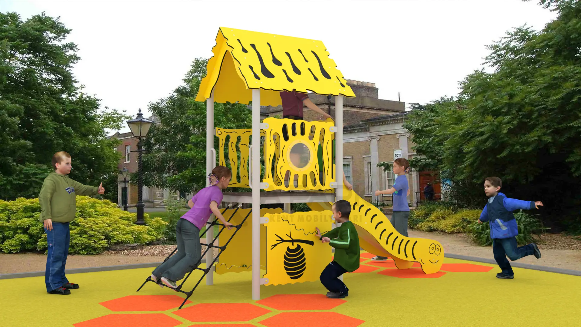 Playground Equipment-A Park Kent Mobi̇lyalari Ltd. ŞTi̇.