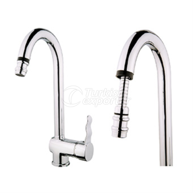 Lavabo Bataryası Spiral Yaylı Tap