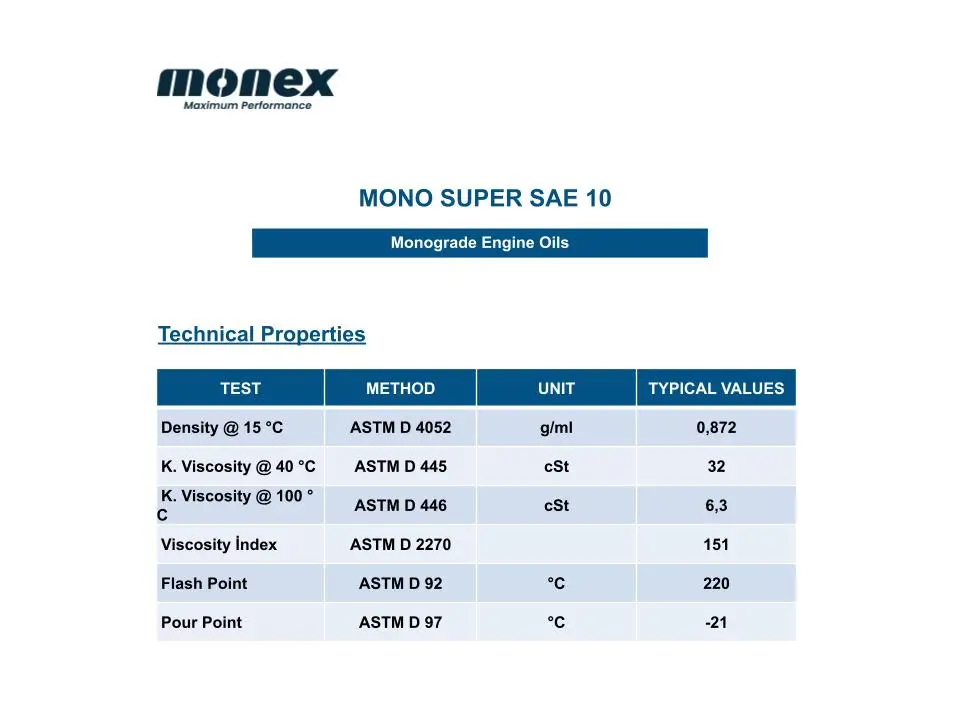 زيت المحرك SAE 10/ SAE 30/ SAE 40 / SAE 60/ SAE 70