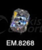 Buttons with Rock EM. 8268