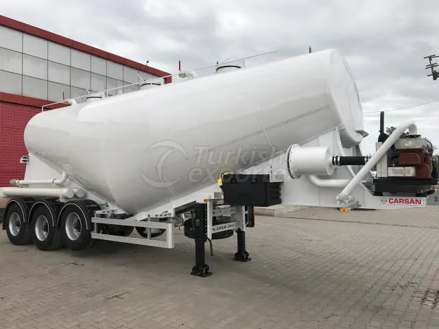 Vacuum Cement Bulk Trailer