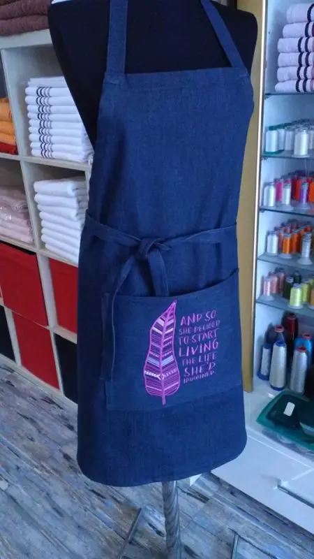 Embroidery Apron