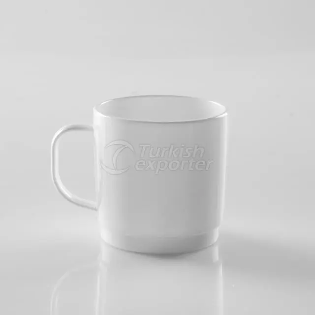 Polikarbonat 250ml Kulplu Bardak