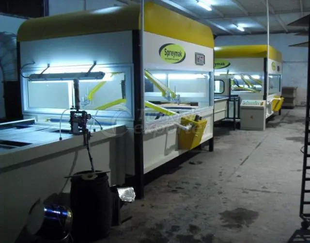 Painting And Polishing Machine