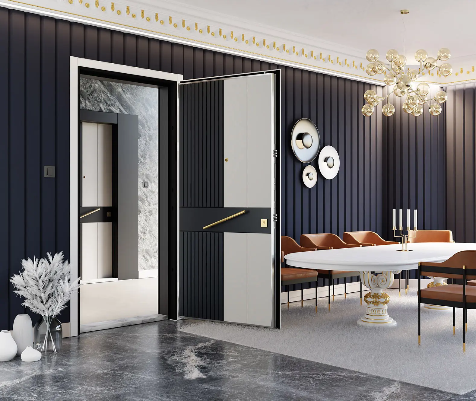 Luxury Steel Door
