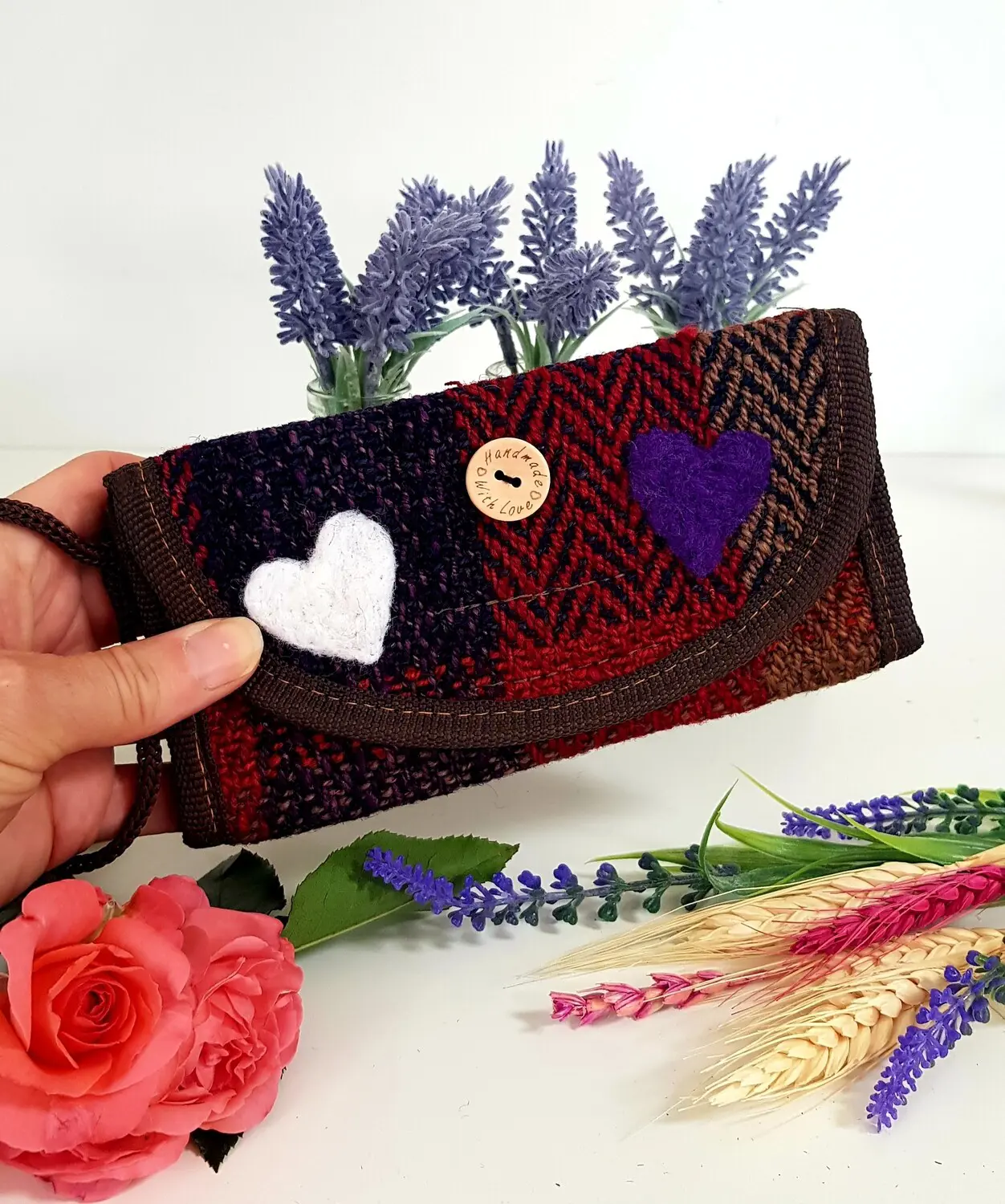 Ladies Wool Wallet-Becky Ie