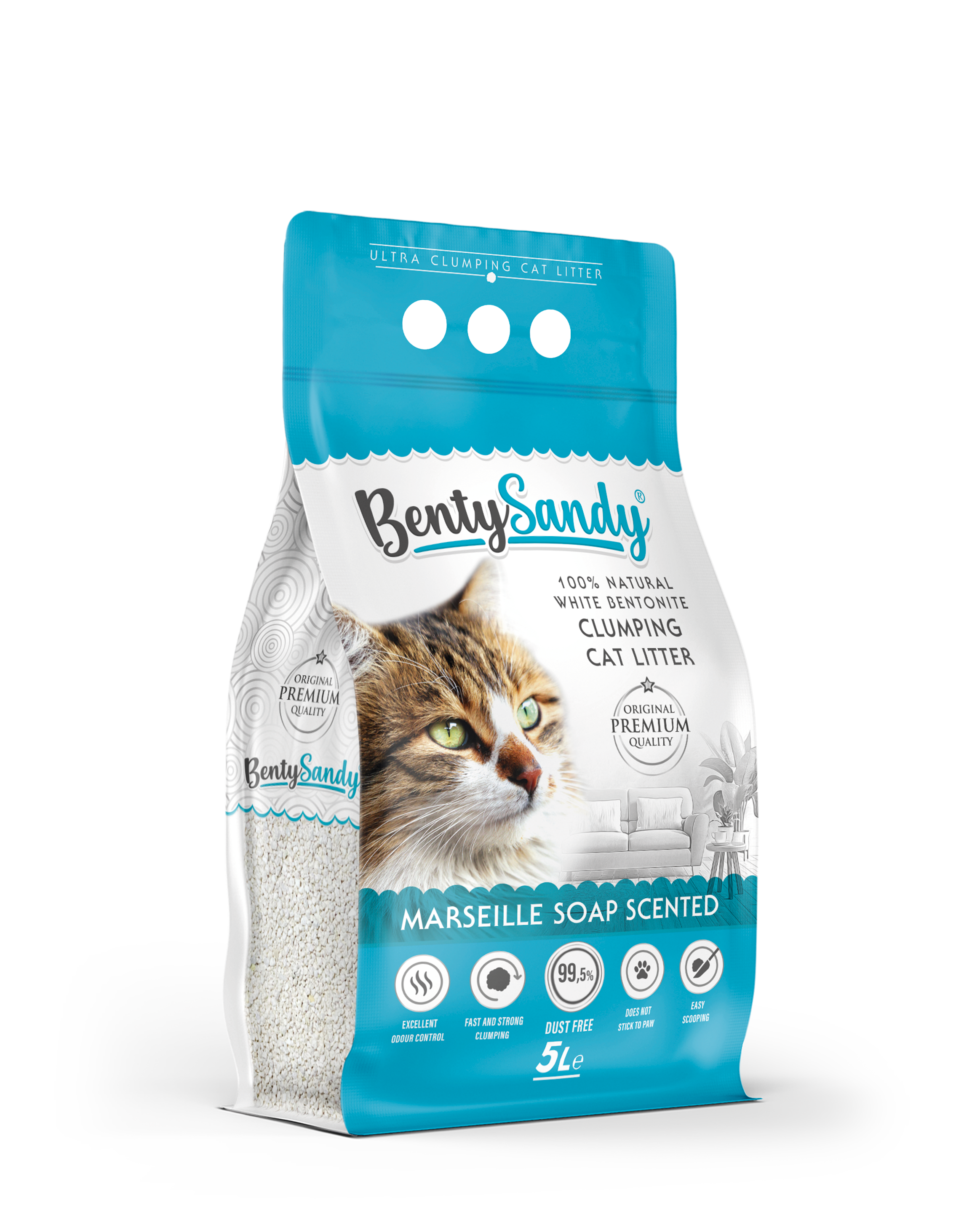 CAT LITTER WHITE SOAP