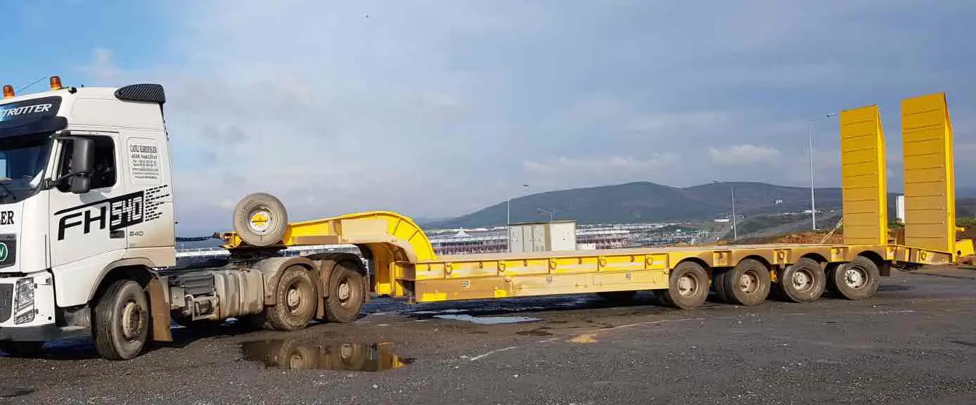 Low bed semi trailer -Sfk Treyler Maki̇ne Ltd. ŞTi̇.