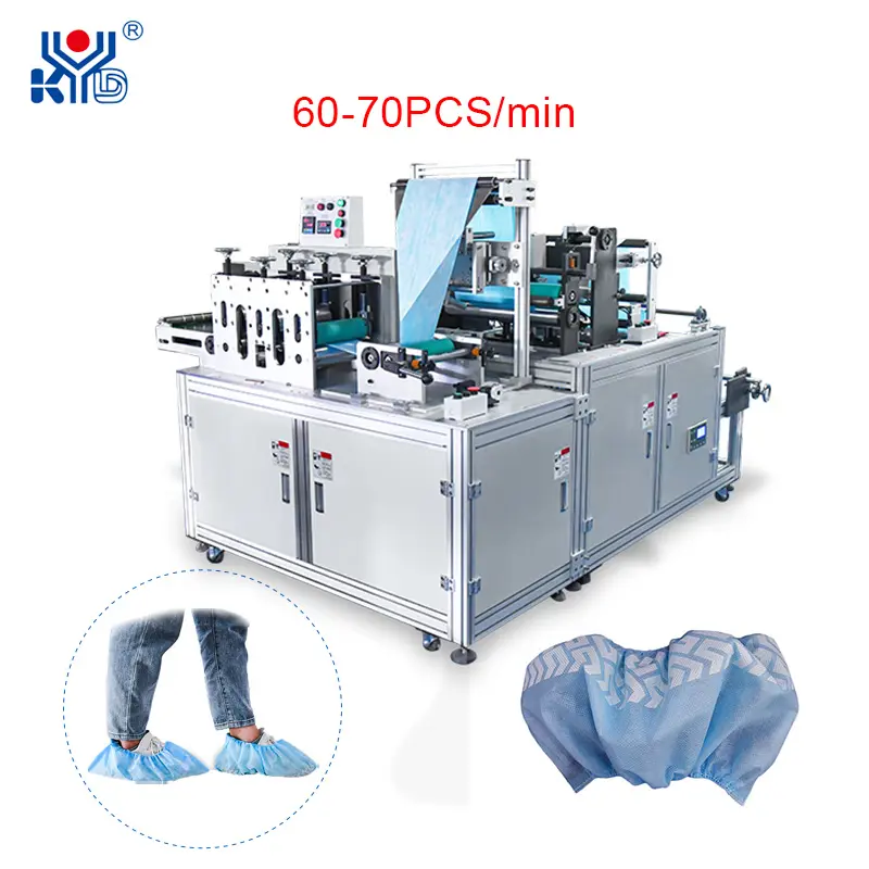 pe /non-woven shoe cover making machine-Guangdong Kyd Precision Machinery Co., Ltd.