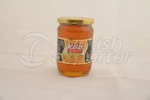 Glass Jar - Honey Flavored Syrups