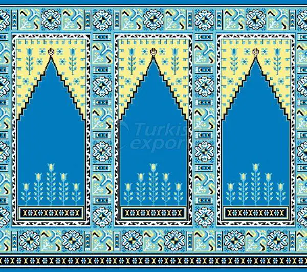 Wool Mosque Carpets YCH004