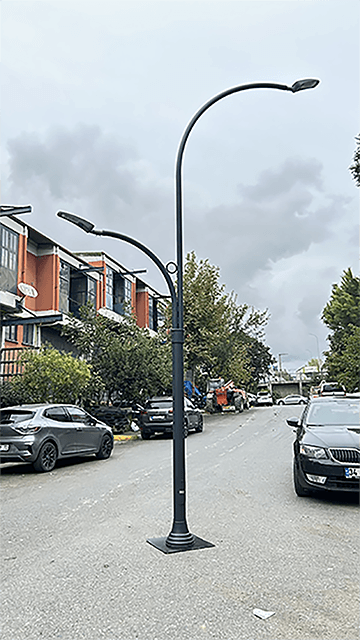 Led Armatür Aydınlatma Direkleri