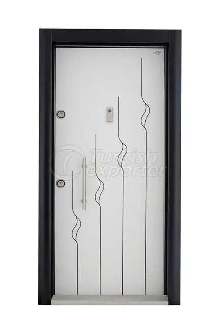 Exterior Security Steel Door
