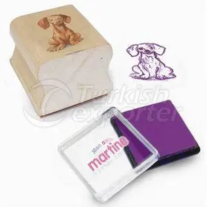 rubber stamp, wooden stamp, toy stamp