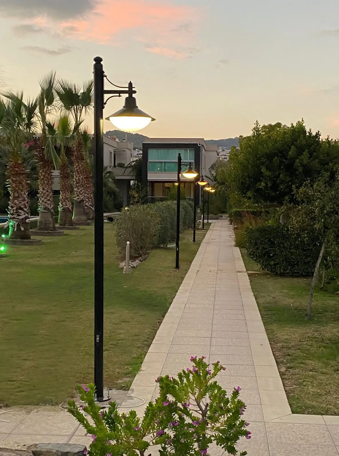 Garden Lighting Pole