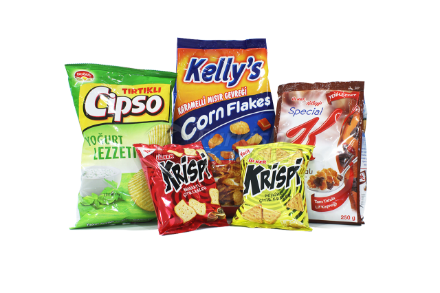 Chips, Snacks and Cornflakes