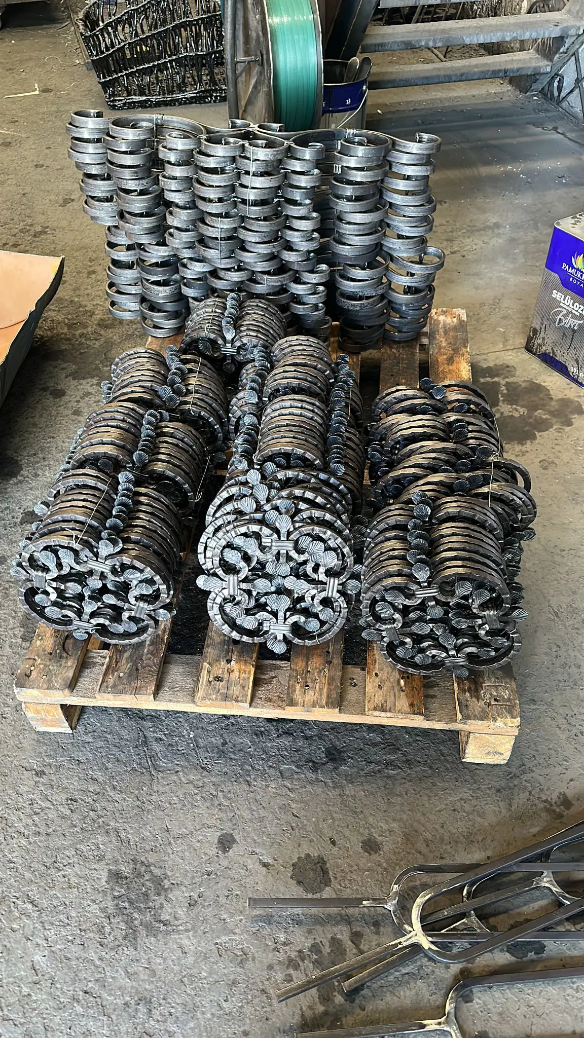 Decorative iron