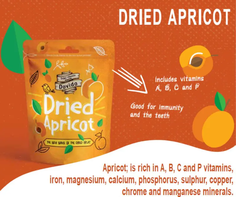 Dried Apricot 200g Doypack