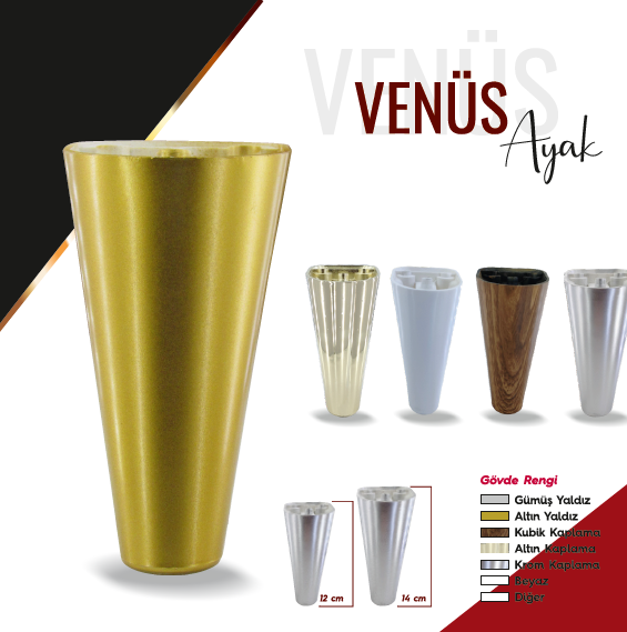 Pieds en plastique de haute qualité