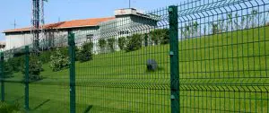 Welded Mesh Fence 3D