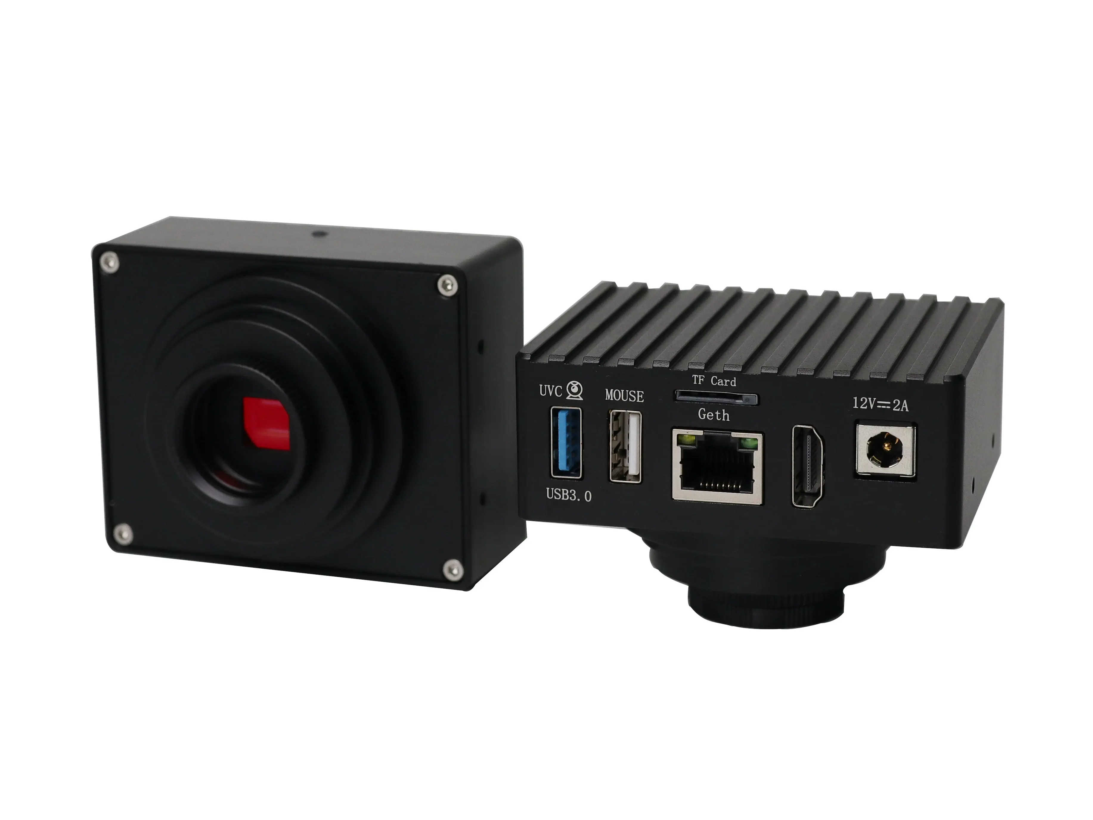CS mount 2K microscope camera 60FPS with USB flash driver