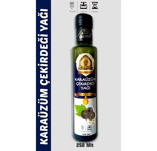 Black Grape Seed Oil 250ML