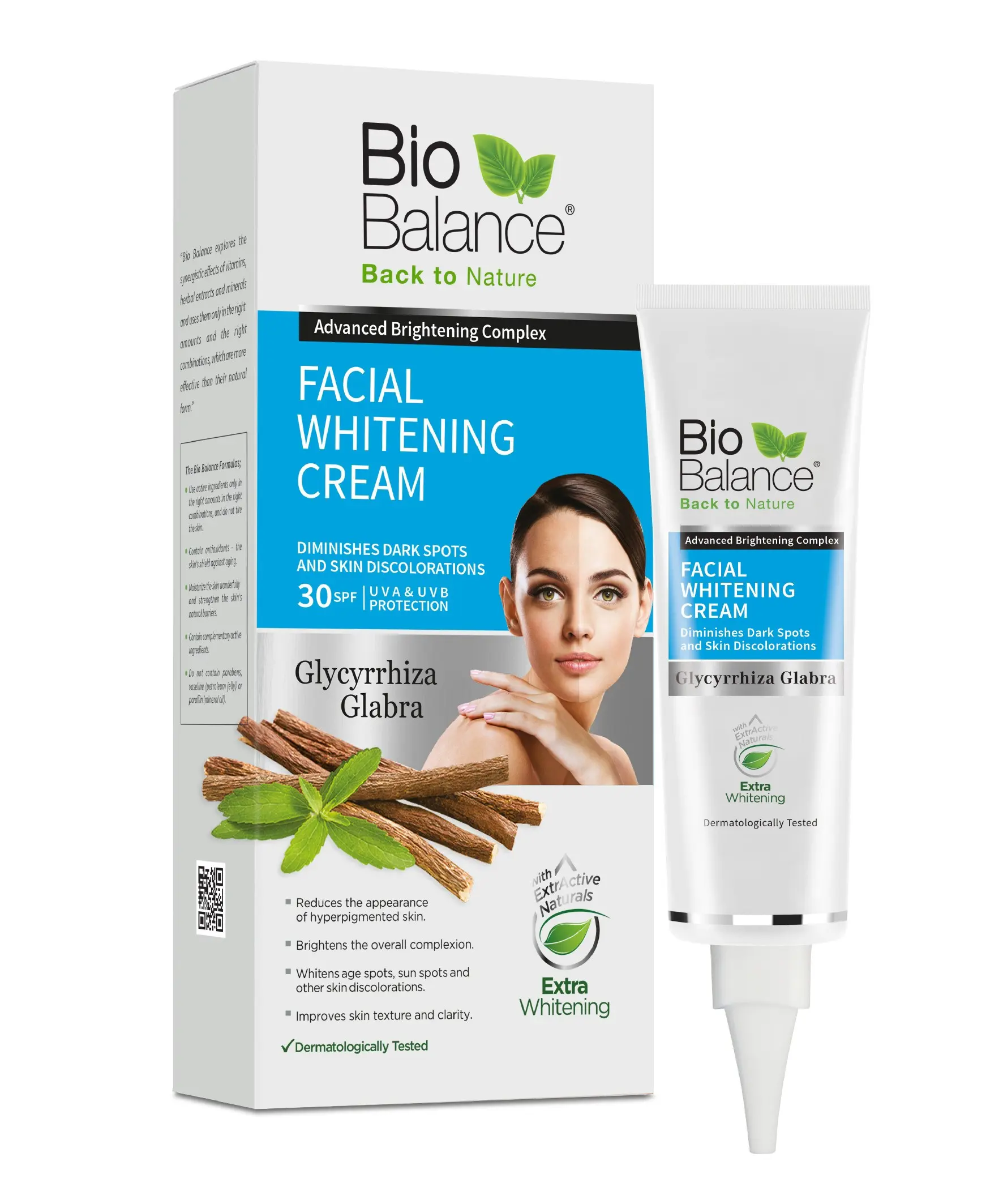 كريم تفتيح الوجه النهاري مع واقي شمس SPF 30