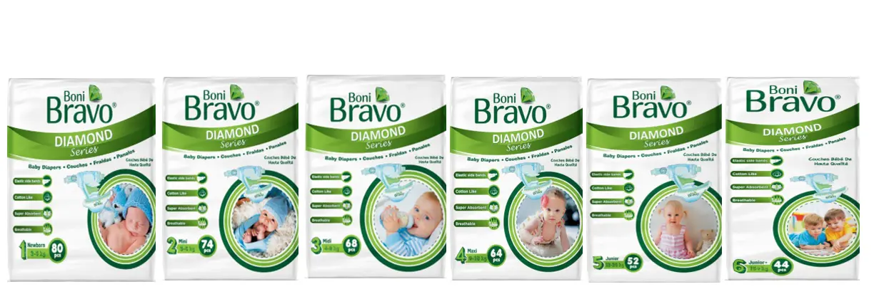 BABY DIAPER-Boni Kimya Ltd. Sti.