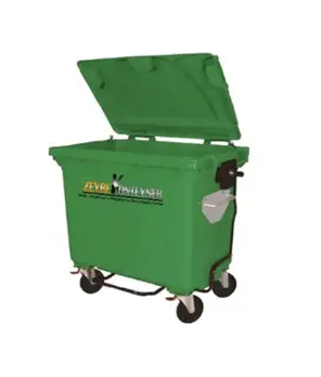 660 Liter Plastic Garbage Container