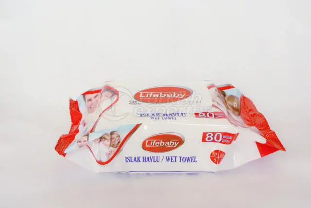 wet towel 80 pieces