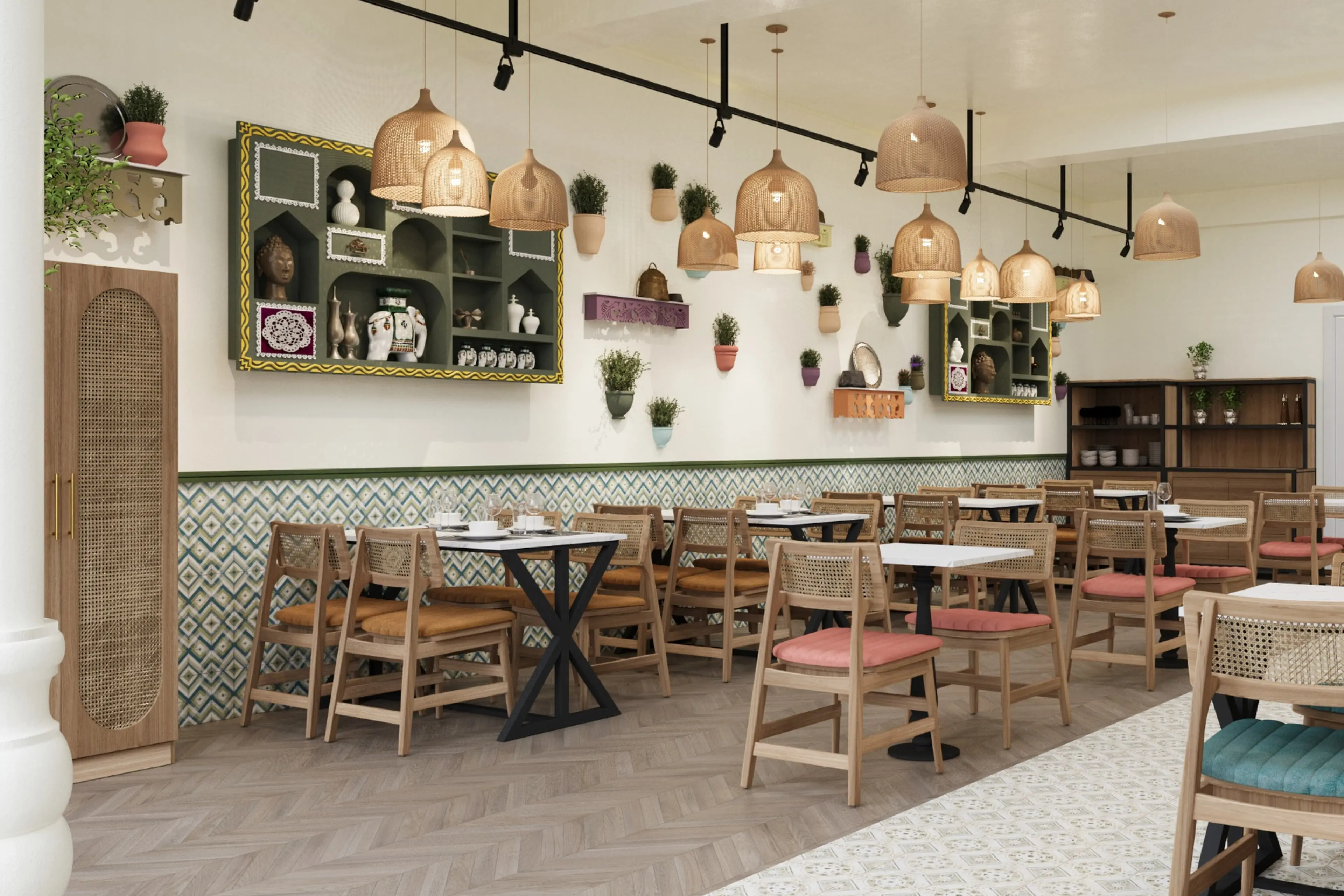 Muebles de cafetería