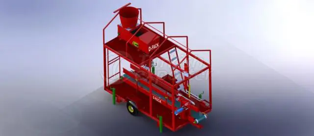 Maize Corn Silage Beet Pulp Tmr Base Single Packing Machine