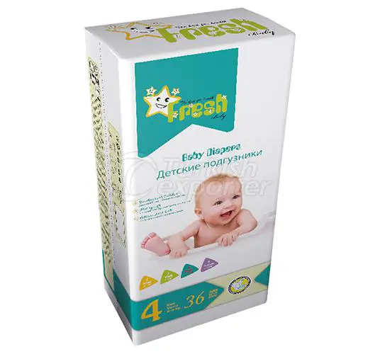 FRESH BABY 4 MAXİ DİAPER