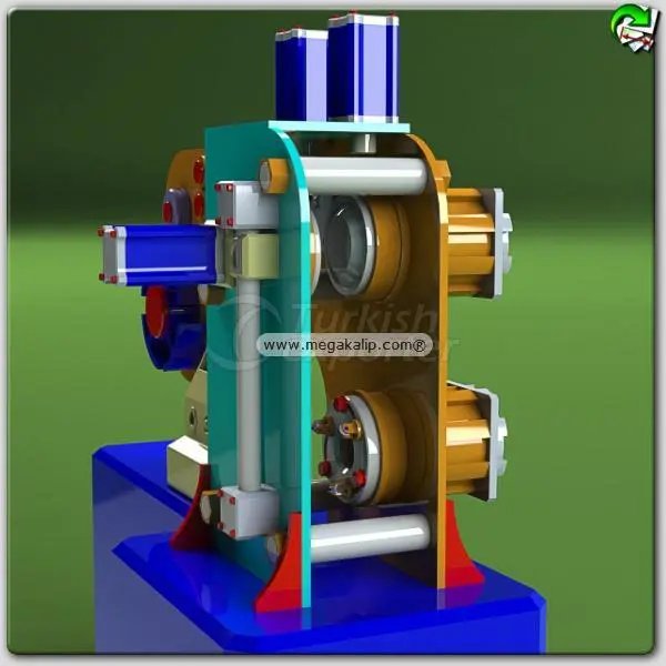 Tencere ve kapaklar için krom çenber makinası otomatik