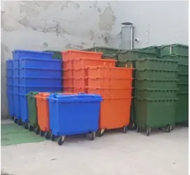660 Liter Plastic Garbage Container